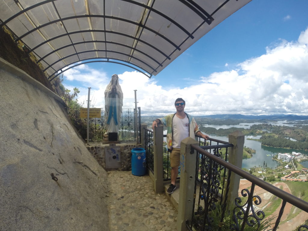Hiking Guatape, Colombia